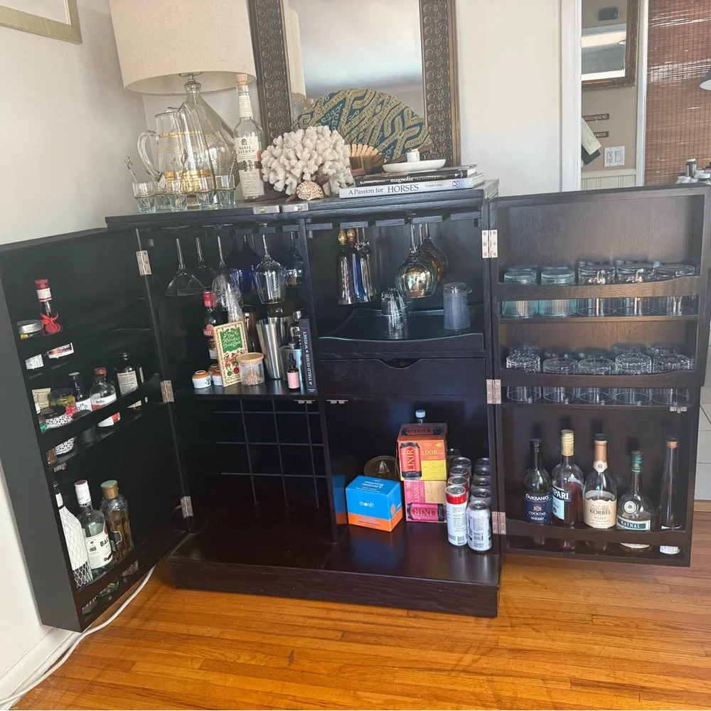 STEAMER BAR cabinet by Crate & Barrel